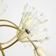 Beautiful brass chandelier by Emil Stejnar for Rupert Nikoll
