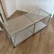 Meuble TV / table basse USM Haller en Gris Clair
