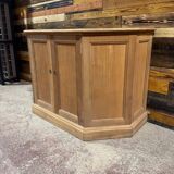 Small auxiliary buffet in sandblasted walnut - 1950s design