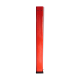 Gianfranco Frattini red laqué metal lamppost,  Relco editor