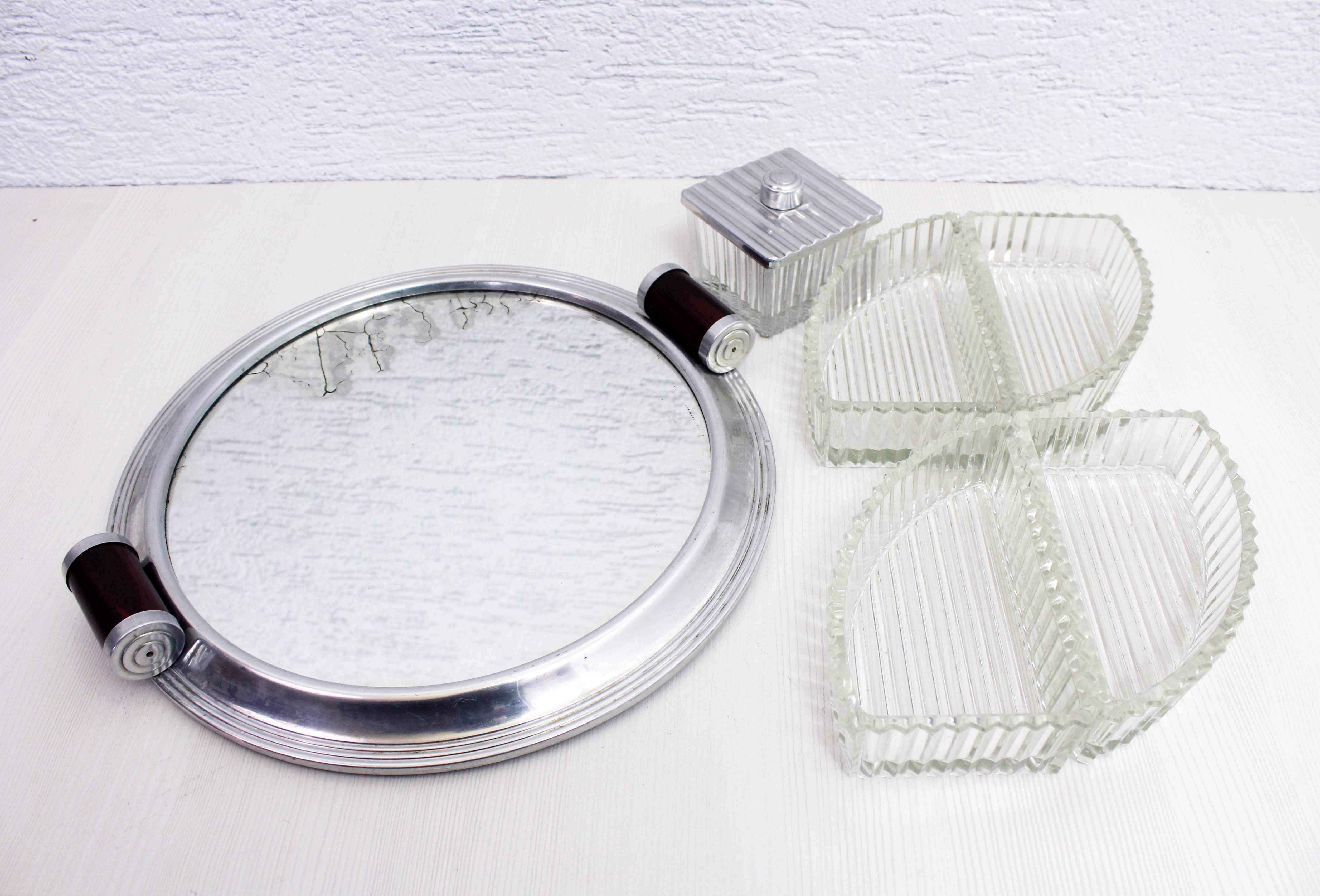 Art Deco mirror tray