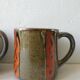 Set of 4  sandstone mugs 70 years
