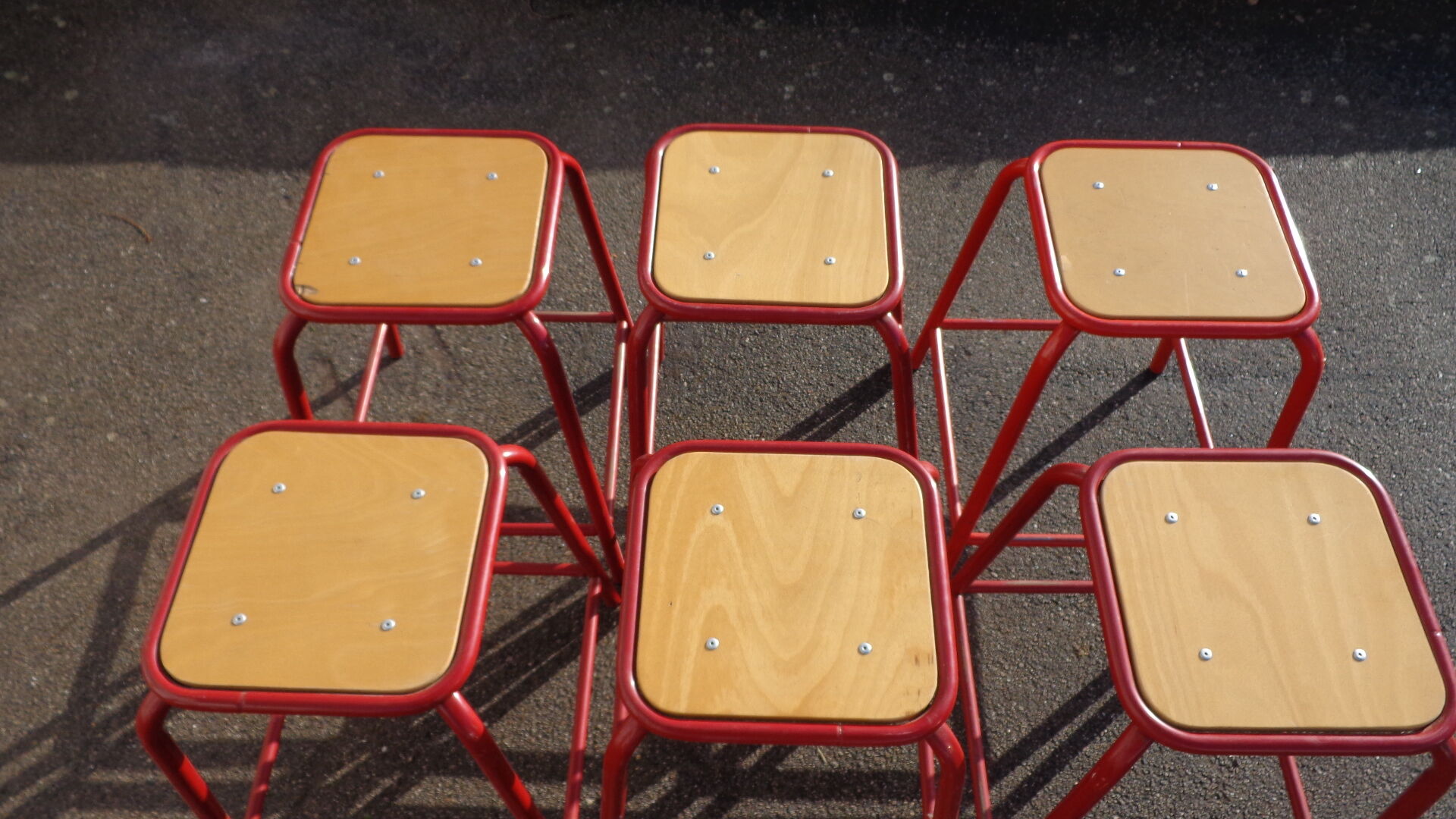 High laboratory stools