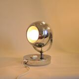 Chrome eyeball lamp