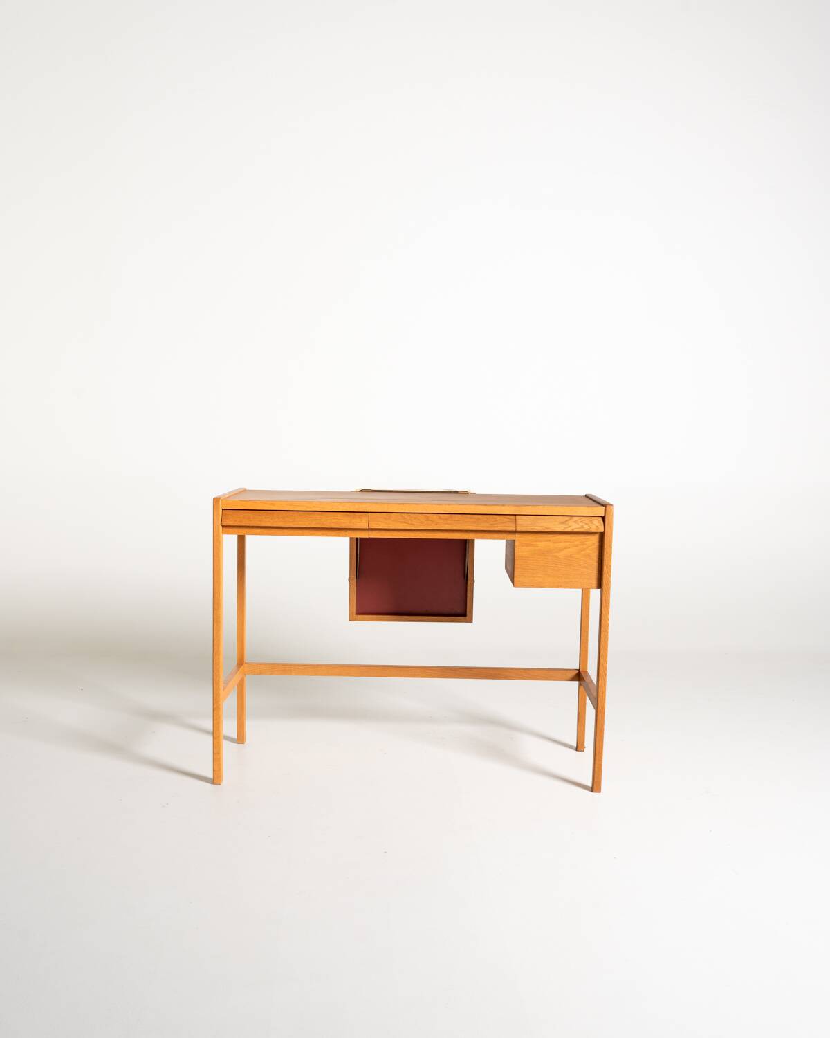 Scandinavian oak dressing desk, 1960s