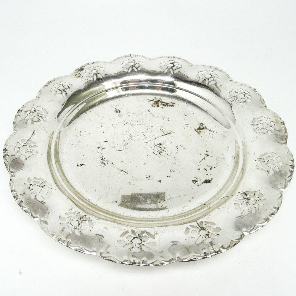 Art Deco platter from Richards, Denmark, 1960s