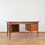 Bureau en teck danois du milieu du siècle par Gunnar Nielsen pour Tibergaard, années 1960.