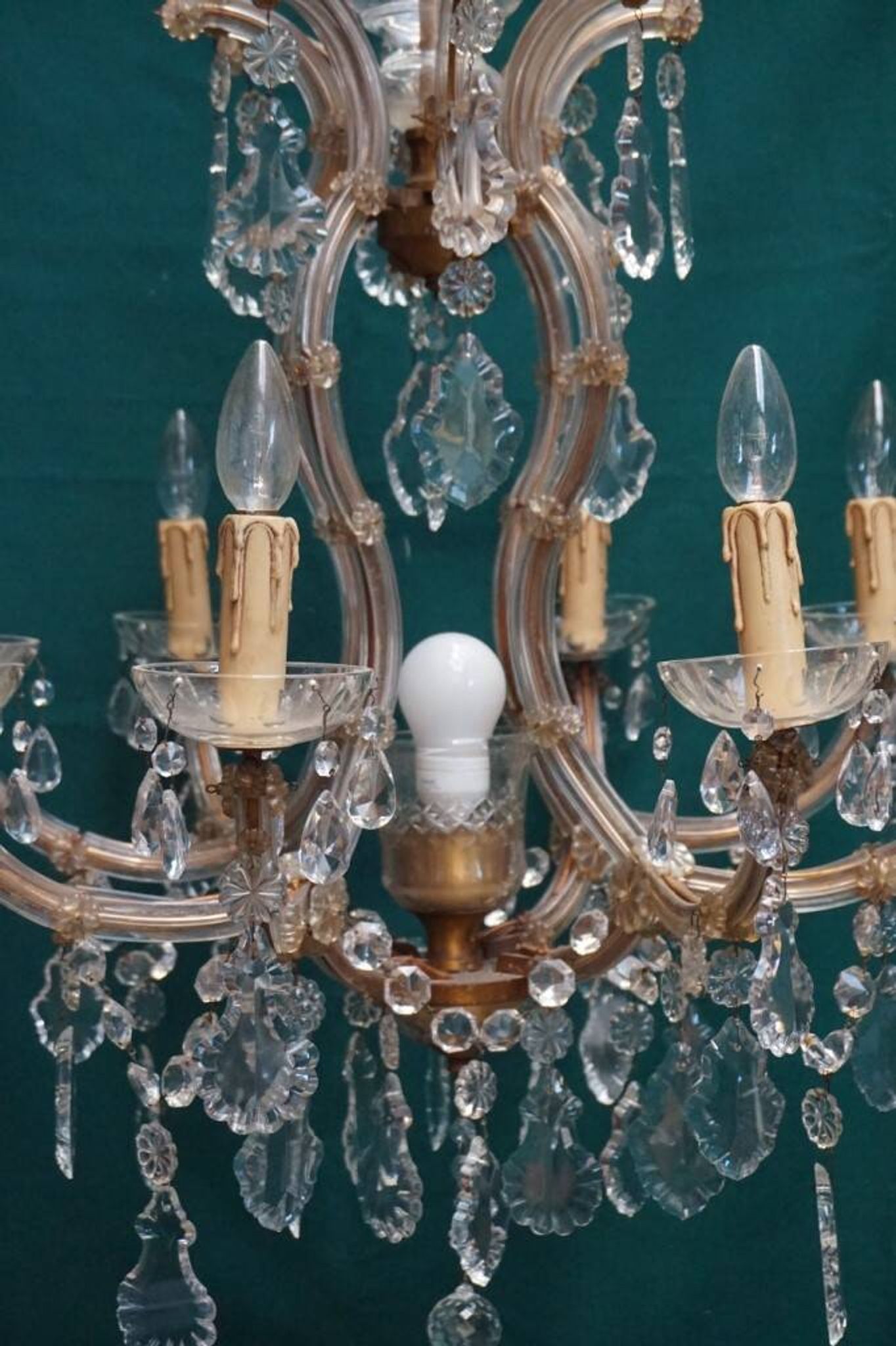 Lustre Maria Theresia - cristal, bronze.