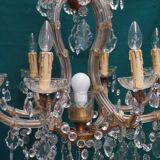 Lustre Maria Theresia - cristal, bronze.