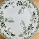4 dessert plates Modern Style St Amand iron land