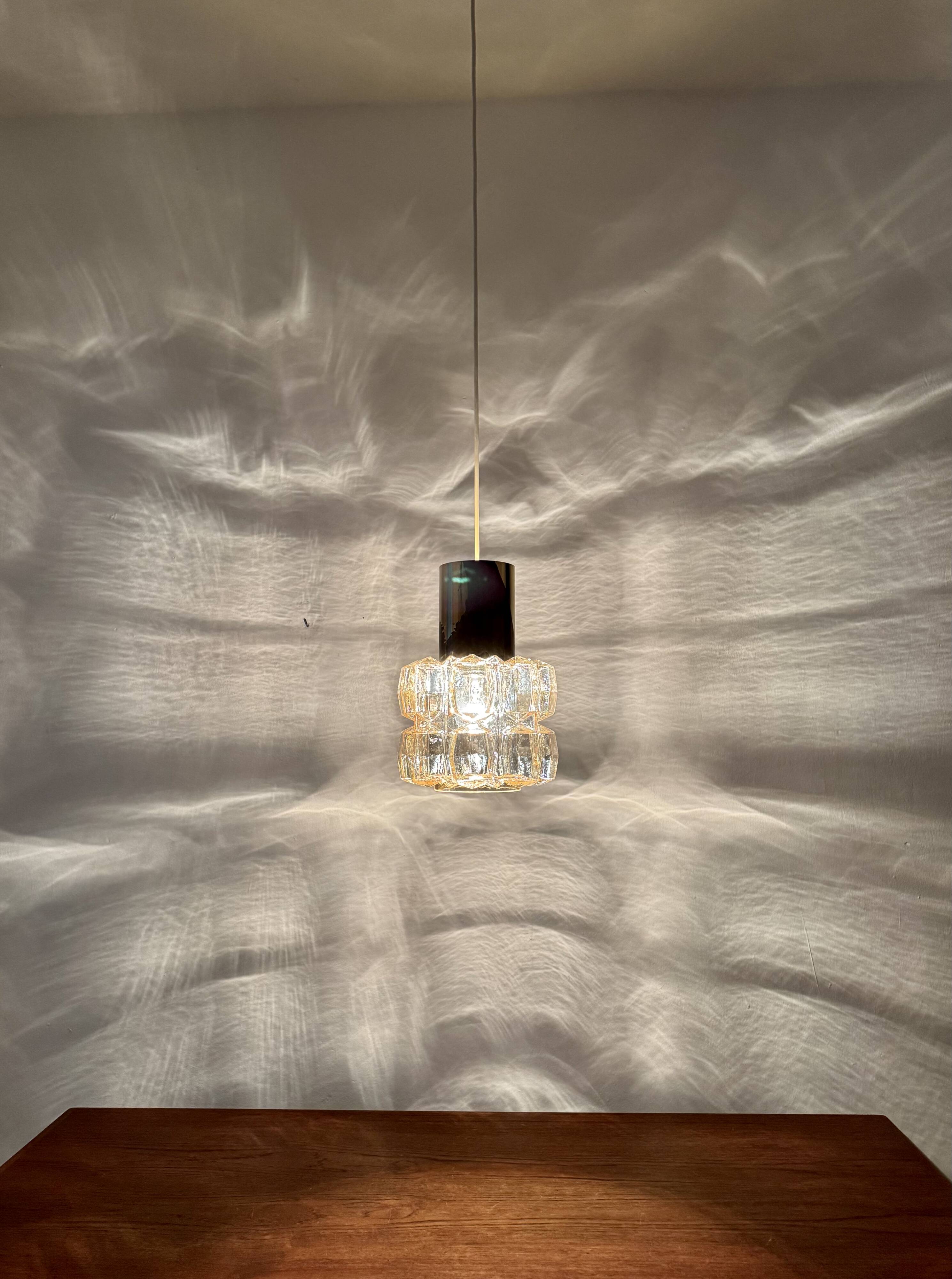 Bubble Glass Pendant Lamp by Helena Tynell for Glashütte Limburg
