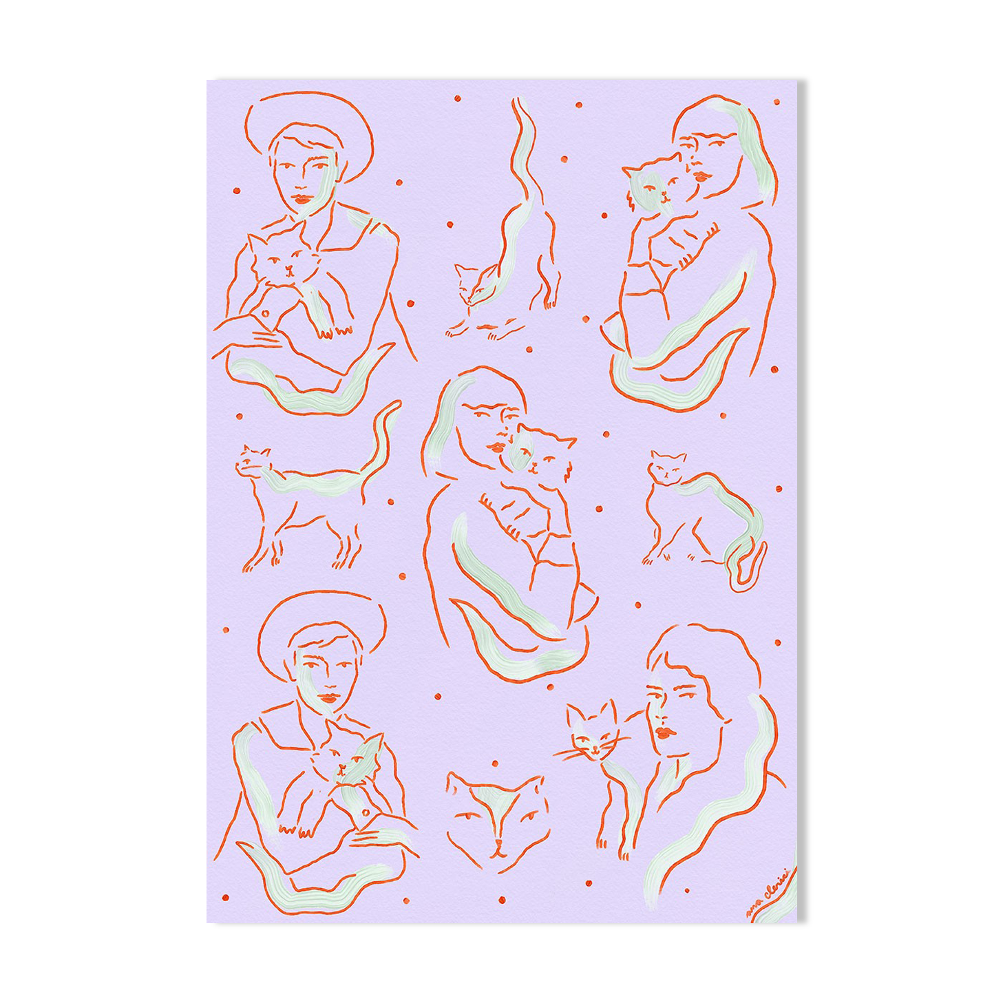 Motif lilas