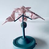 Murano glass flower wall lamp