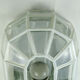 mid century SCONCE clear glass geometric design heinrich popp leuchten