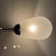 Chrome Satinated Glass Sconces Set of 2 1970’s