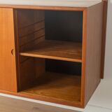 Classic shelving system from the 1950s in teak veneer by Poul Cadovius for Cado