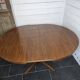 Vintage extendable round table from the 60s