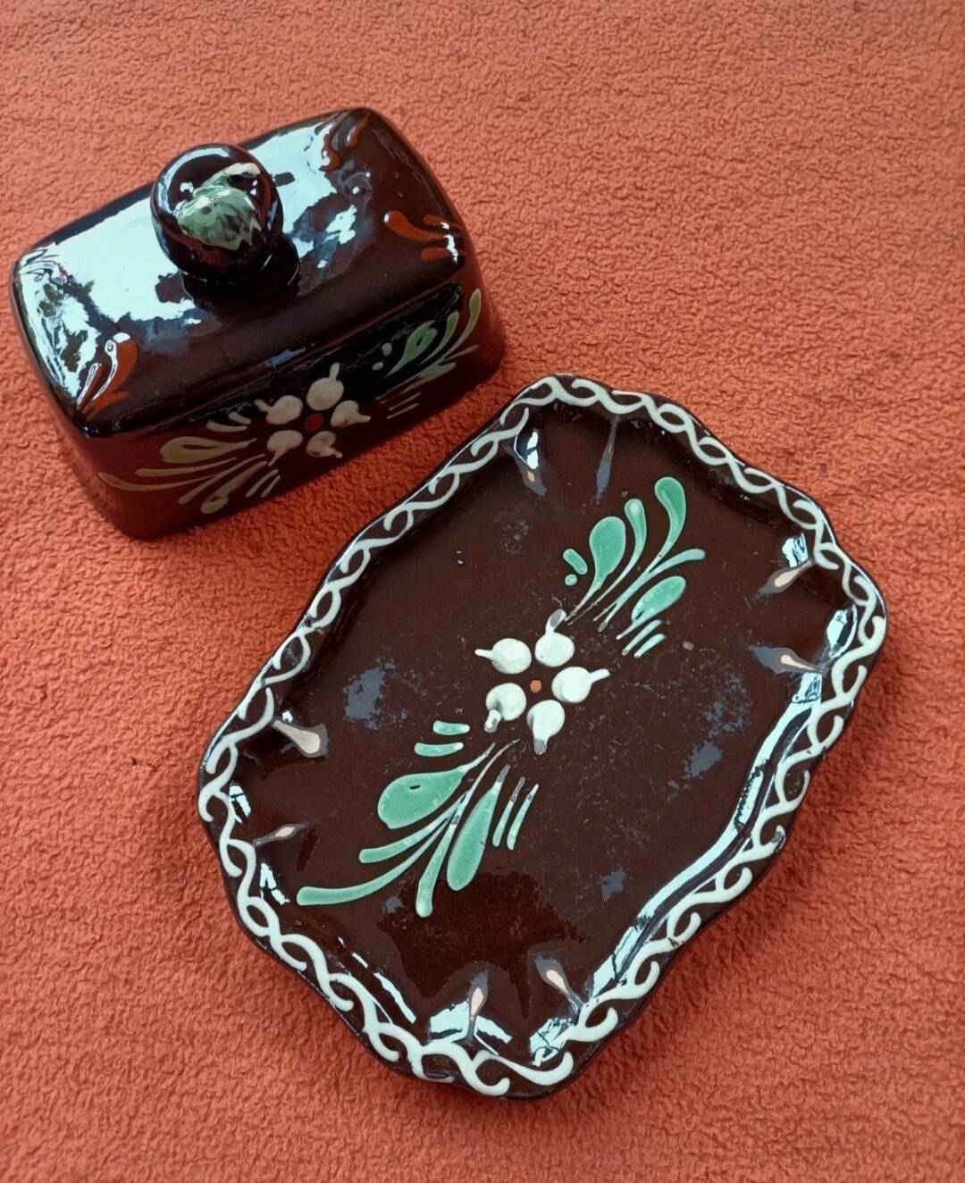 Retro ceramic sugar bowl 💐