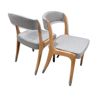 Paire de chaises années 60's