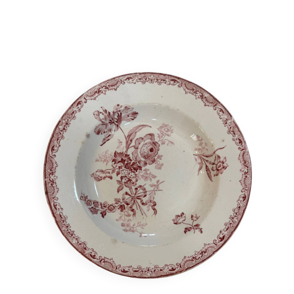 Assiette creuse Sarreguemines