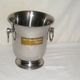 Champagne bucket Guy Degrenne; stainless steel