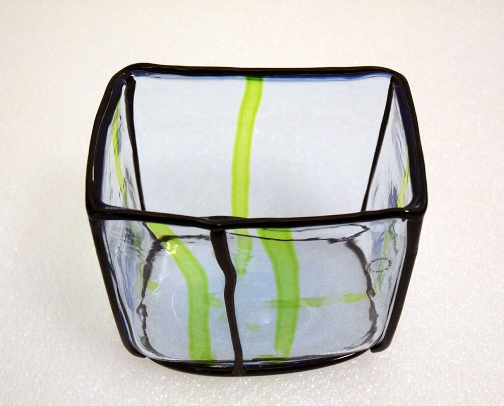 Fulvio Bianconi for Venini, Epipedos vase, 1990s