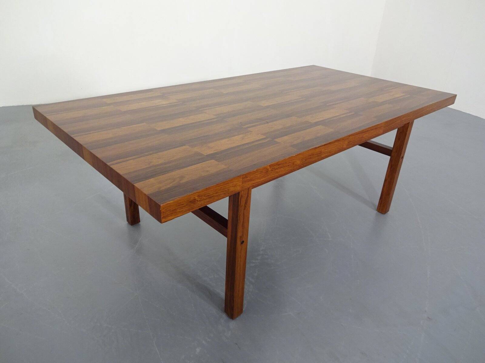 Rosewood Patchwork Coffee Table from Bramin, 1960s