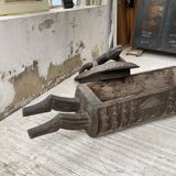 Old Berber wooden chest