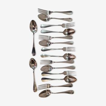 Ercuis lot of 16 forks and tablespoons