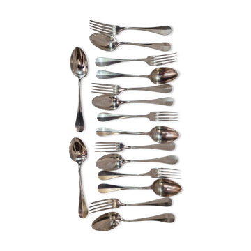Ercuis lot of 16 forks and tablespoons