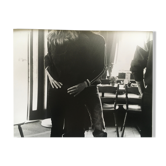 Print of a dancing couple, vintage 90s