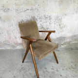 Vintage bridge armchair
