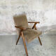 Vintage bridge armchair