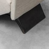 Pair of vintage fabric armchairs from the 1970s modernist period