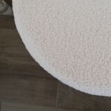 Fabric pouf buckle, end of sofa