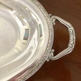 Plat creux argenté