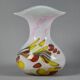 Vintage 1990s willingen handmade / mouth-blown art glass vase.