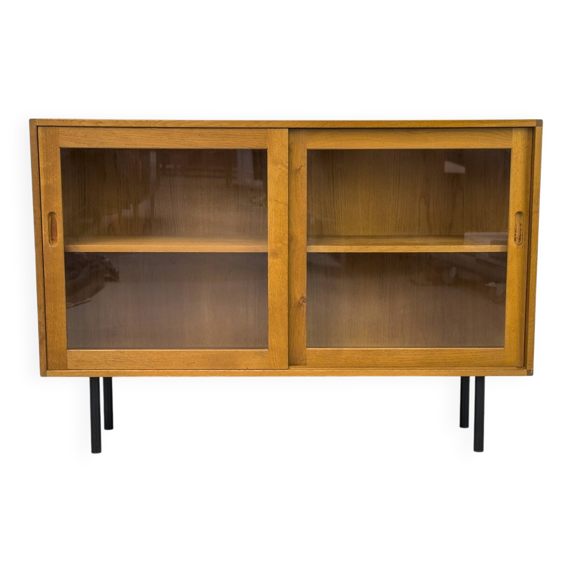 Danish Oak Display Case from Brouer, 1960s