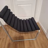 Two French Lounge Chairs from the 1980s