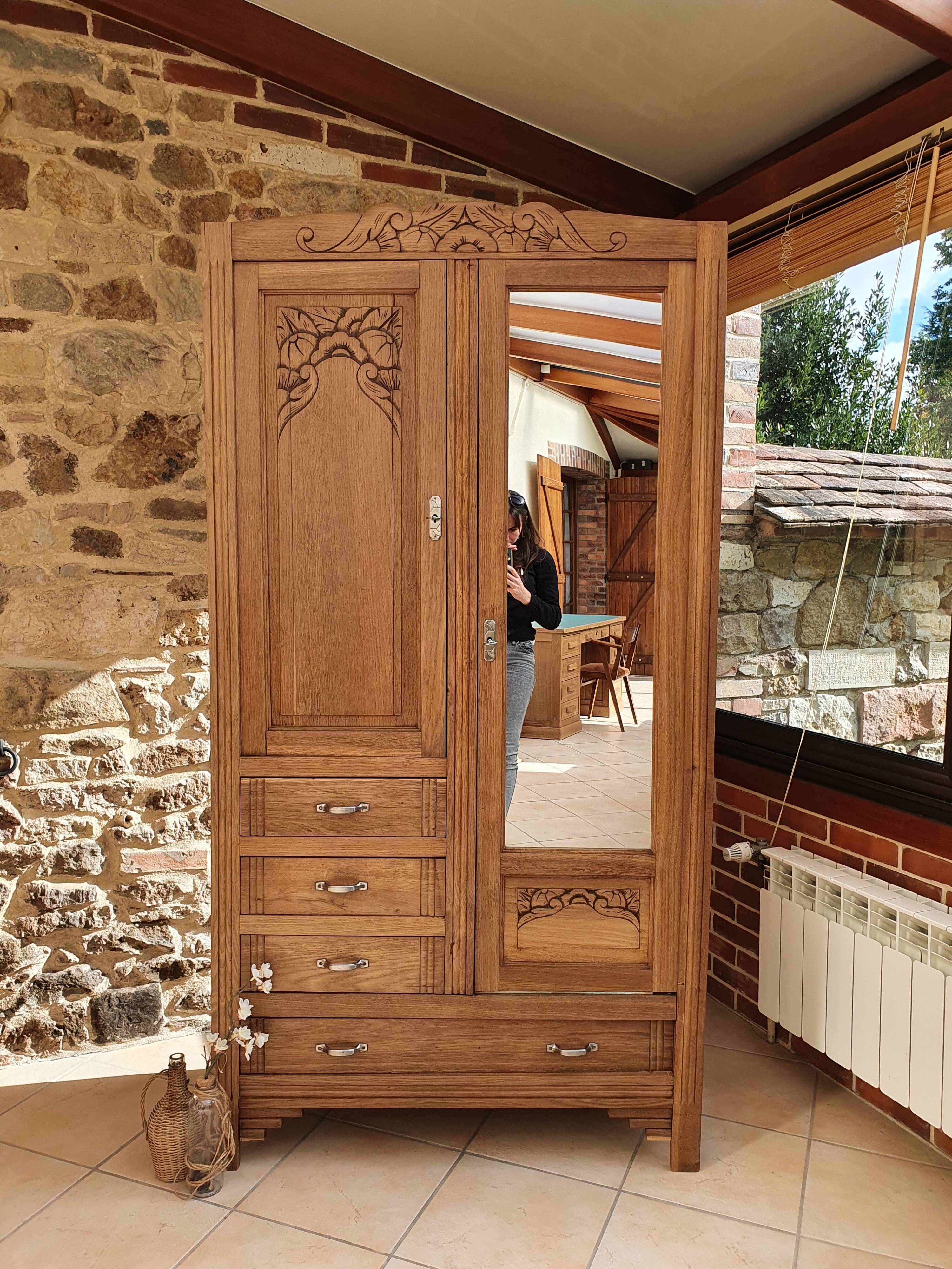 Art Deco Parisian wardrobe