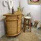 Bar en rotin vintage