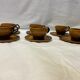 Set of 6 saint Amand sandstone cups