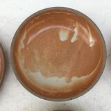 Series of 12 vintage stoneware plates