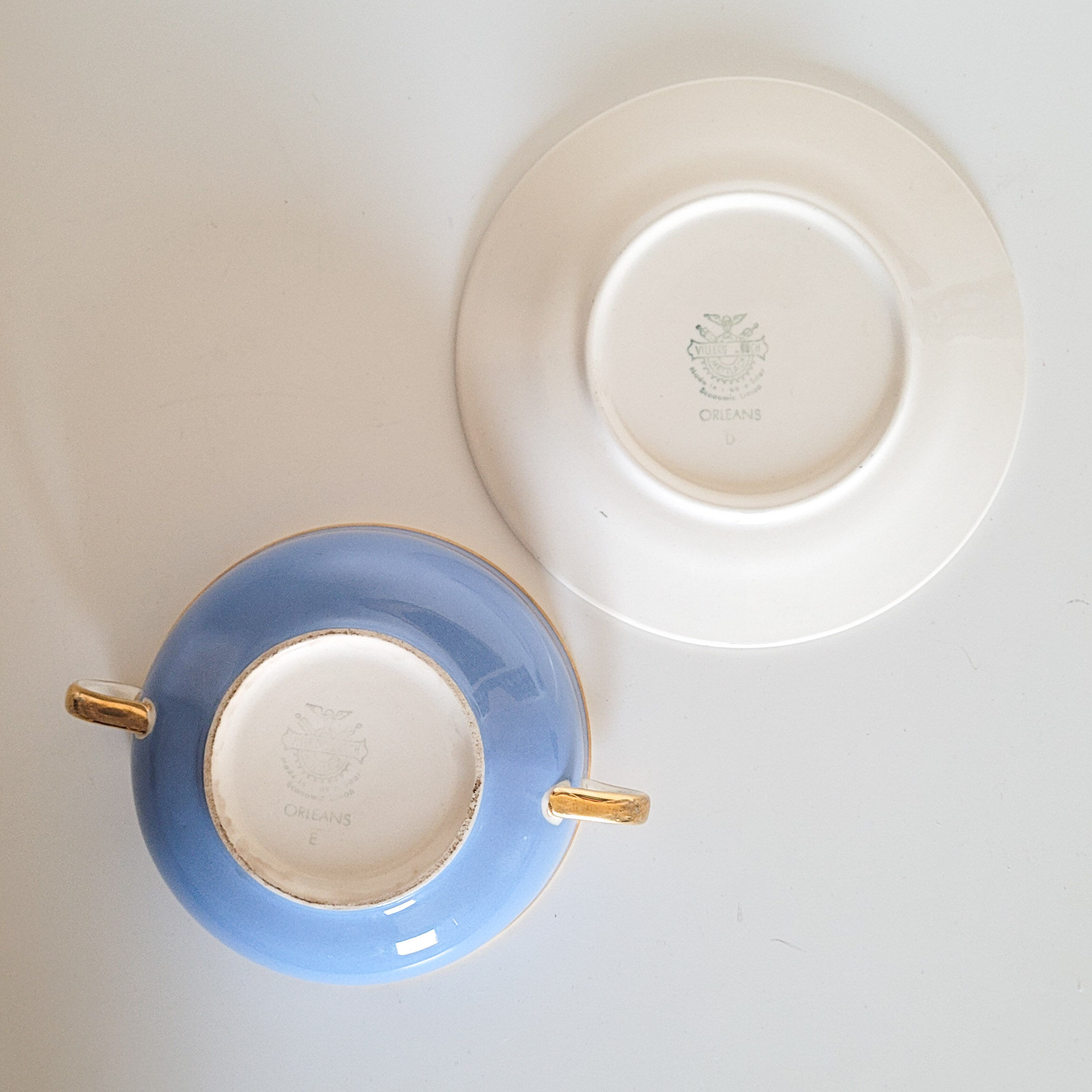 Bol et soucoupe "Bébé" Villeroy et Boch