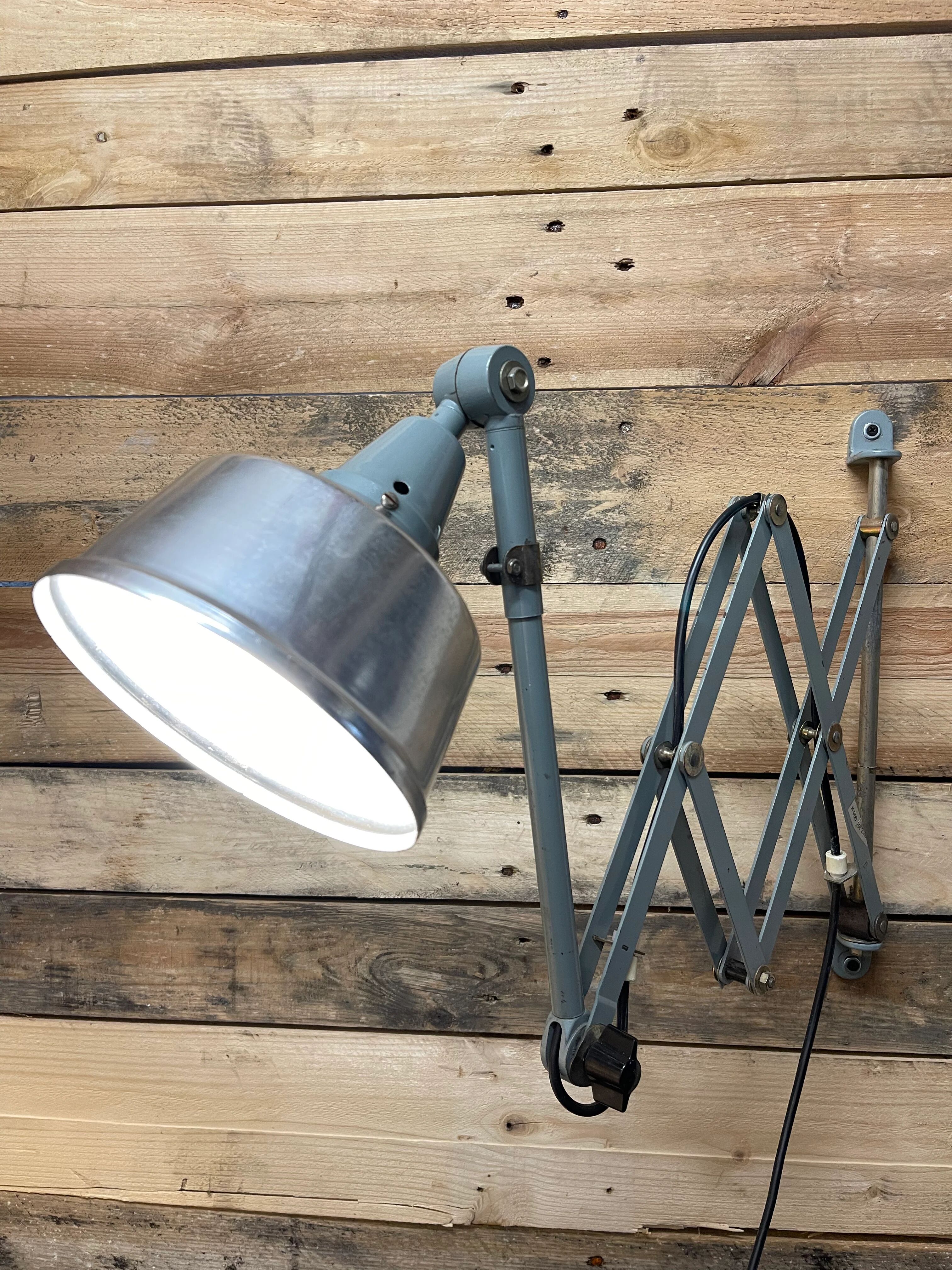 1950s scissor lamps by Curt Fischer for Midgard