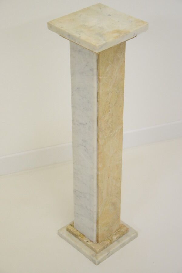 Cream marble table