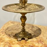 Bronze and crystal centerpiece