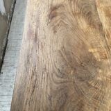 Farmhouse table in oak and walnut 2m