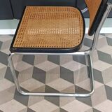 Table avec 4 chaises Cesca par Marcel Breuer pour Gavina, années 1960