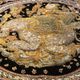 Tapisserie birmane Kalaga, les éléphants, perles et sequins